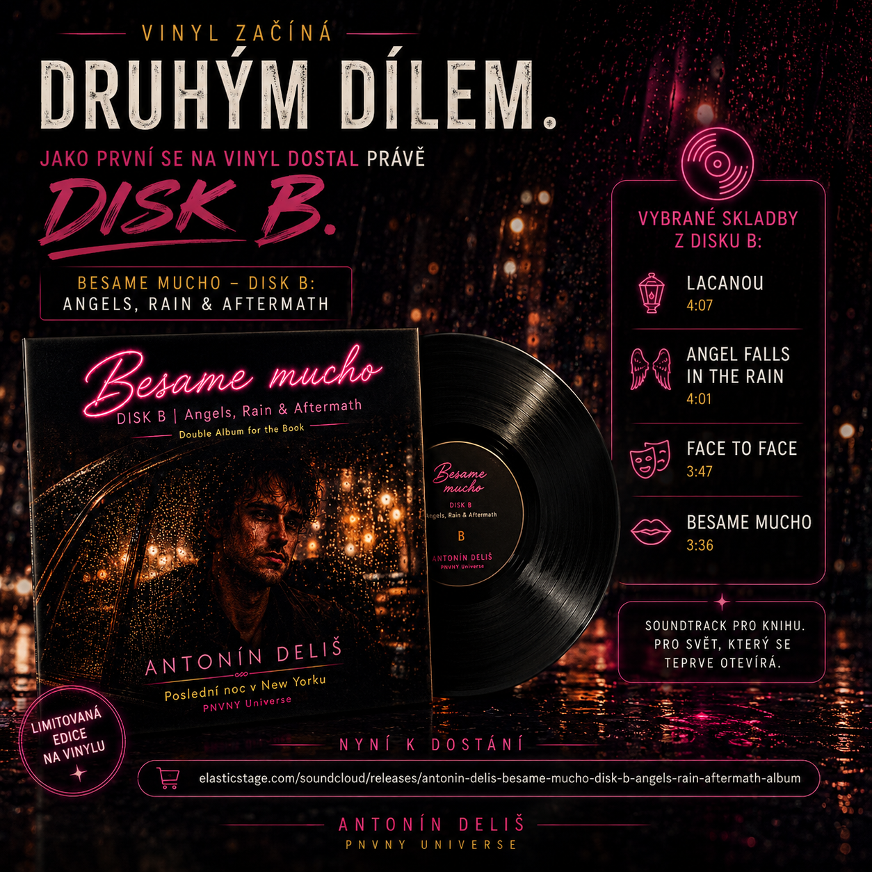 Zatímco čekám na Spotify, vznikl první vinyl