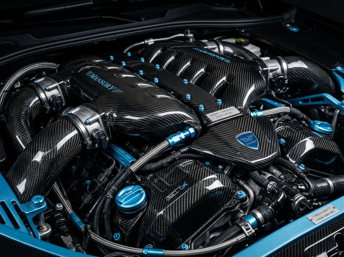 Motorruimte & Carbon Detail