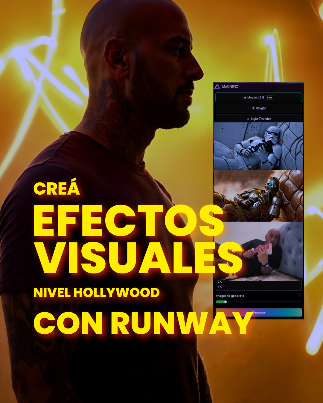 Creá Efectos Visuales Nivel Hollywood con Runway